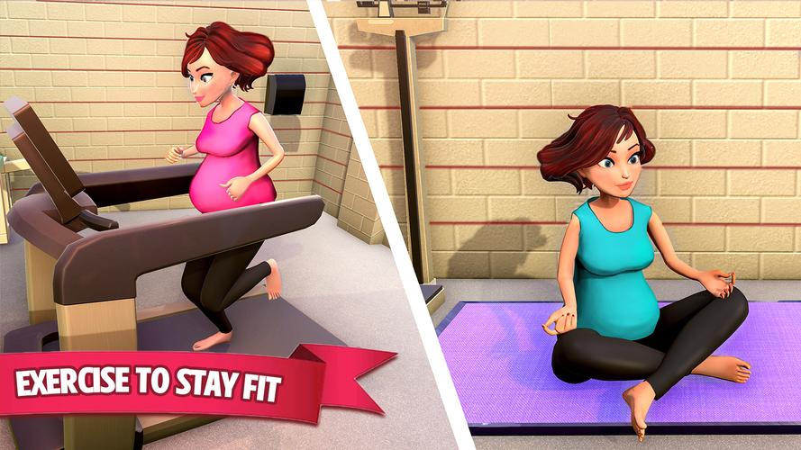 Pregnant Mom Simulator 3d應用截圖第3張