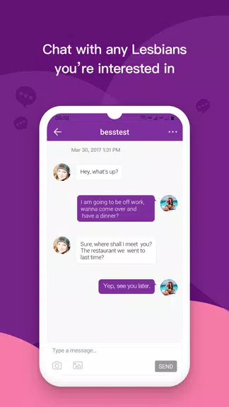Les: Lesbian Dating & Chat App Captura de tela 3