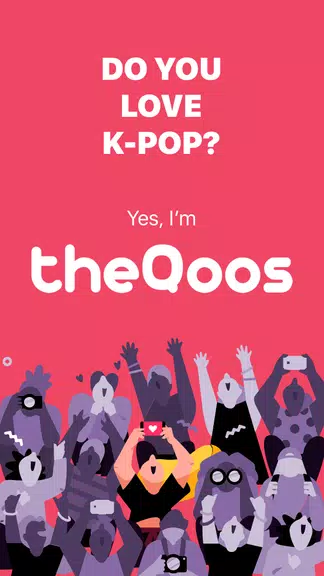 theQoos: K-Pop News, Friends, Music & Community स्क्रीनशॉट 0