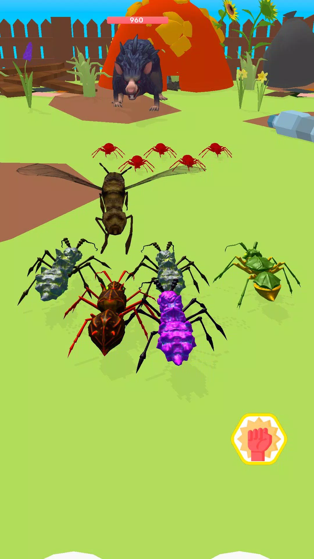 Bug Survivor: Ants Clash Screenshot 2