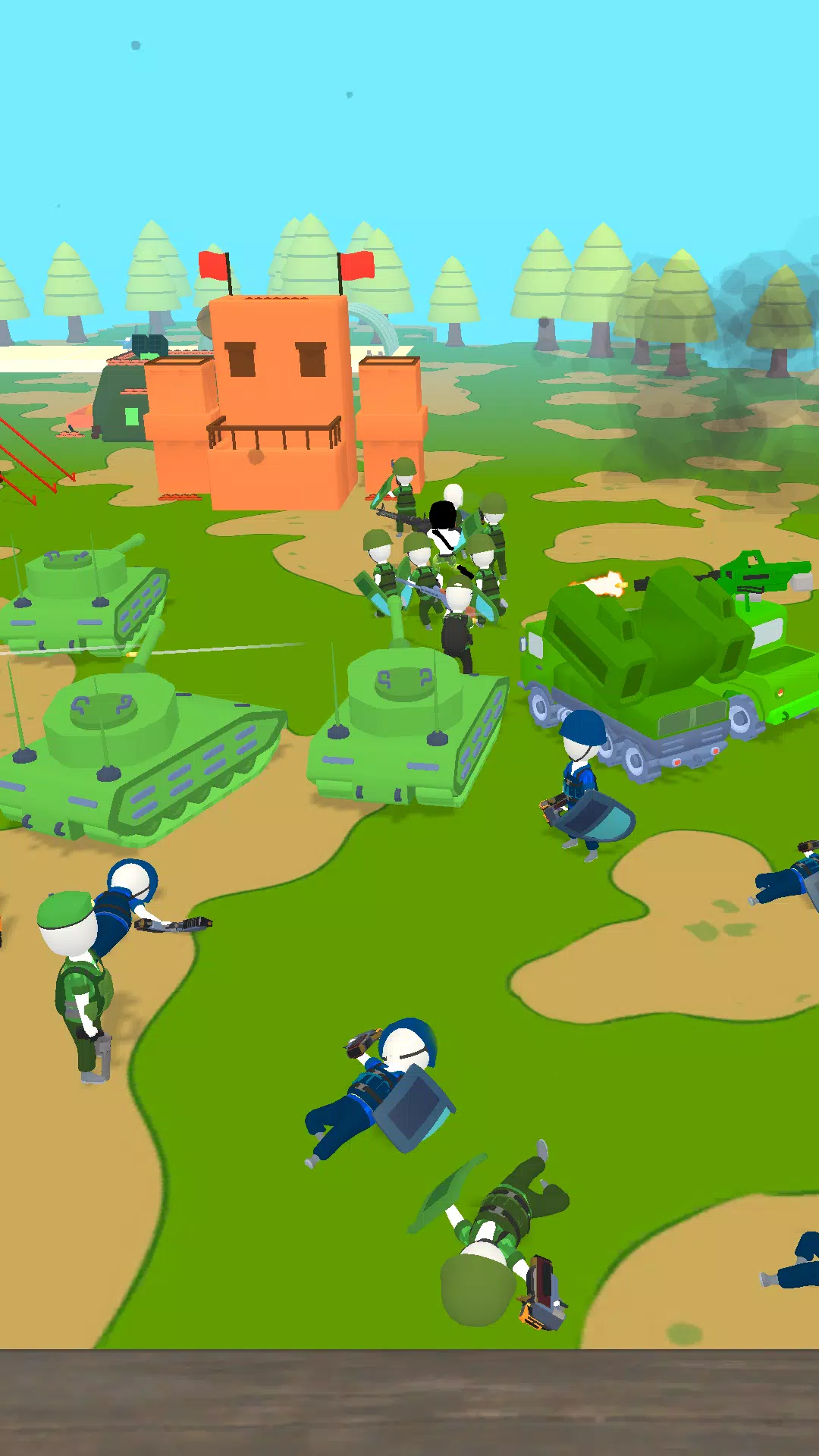 Island Warfare 3D: Guns' Land Captura de pantalla 2