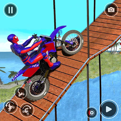 Bike Game Motorcycle Race Ekran Görüntüsü 0