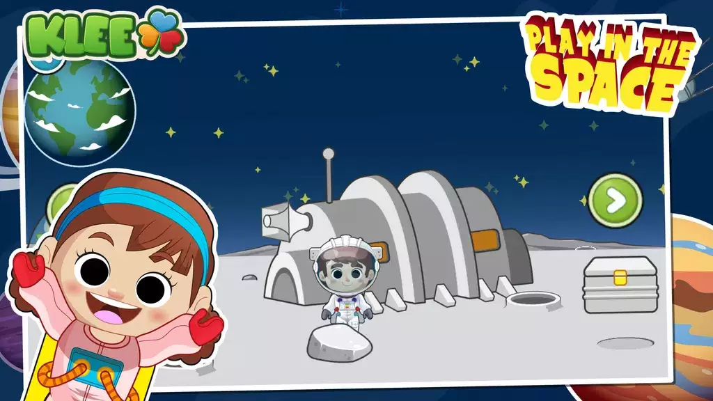 Play city SPACE Game for kids应用截图第0张