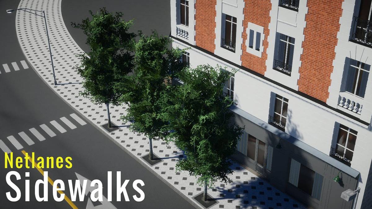 Netlanes Walkways＆Paths是城市天際線的絕佳Mod 2