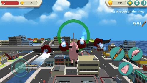 Crazy Pig Simulator ဖန်သားပြင်ဓာတ်ပုံ 1