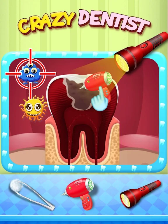 Mouth care doctor dentist game スクリーンショット 0