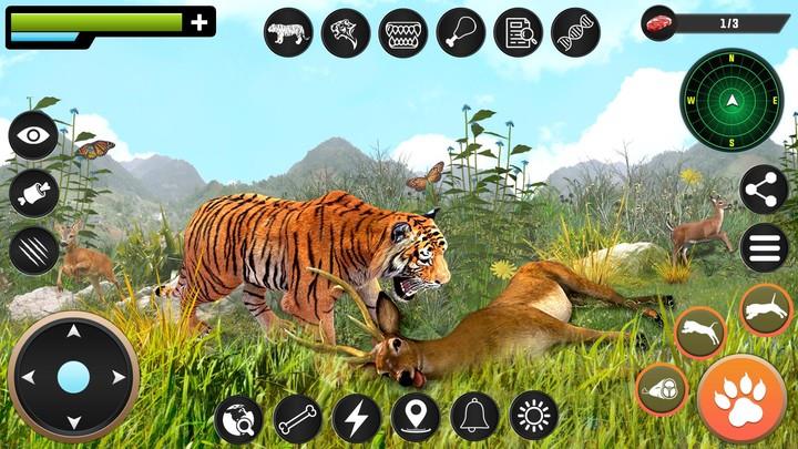 Tiger Simulator Animal Game 3D Capture d'écran 3