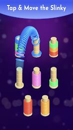 Slinky Sort Puzzle 스크린샷 1