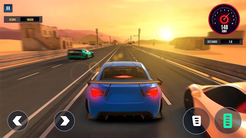 Fury Highway Racing Simulator स्क्रीनशॉट 3