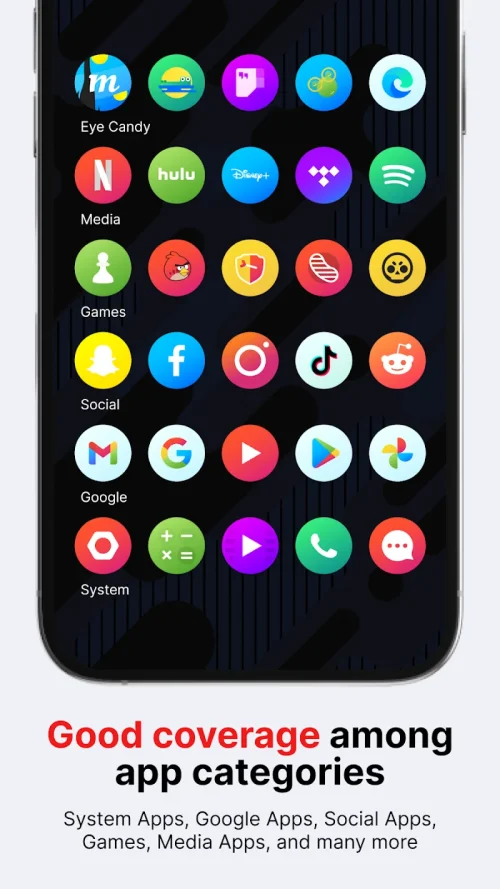 Hera Icon Pack: Circle Icons Ảnh chụp màn hình 3