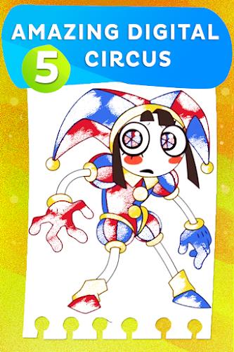 Amazing Digital Circus colorin Captura de tela 0