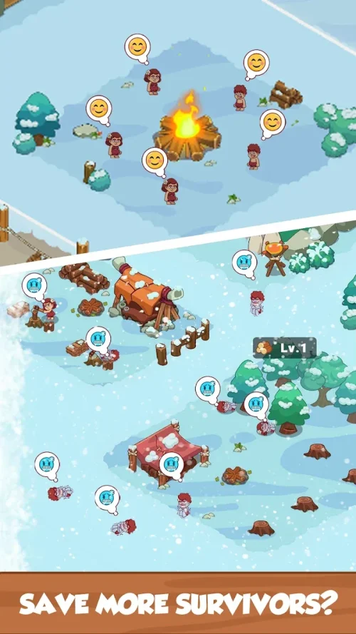 Icy Village: Tycoon Survival Ảnh chụp màn hình 2