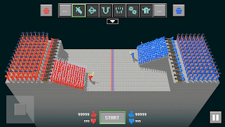 Blocky Ragdoll Battle 스크린샷 3