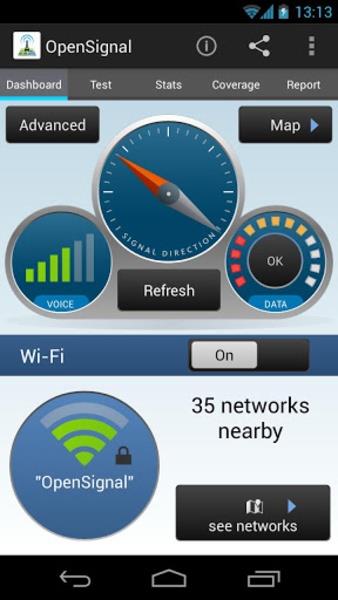 OpenSignal - 3G/4G/WiFi ภาพหน้าจอ 1