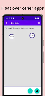 Floating Timer स्क्रीनशॉट 1