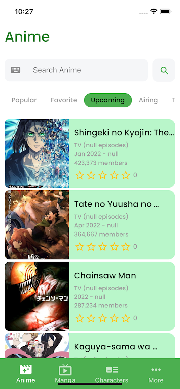 9Anime and Manga Ekran Görüntüsü 2