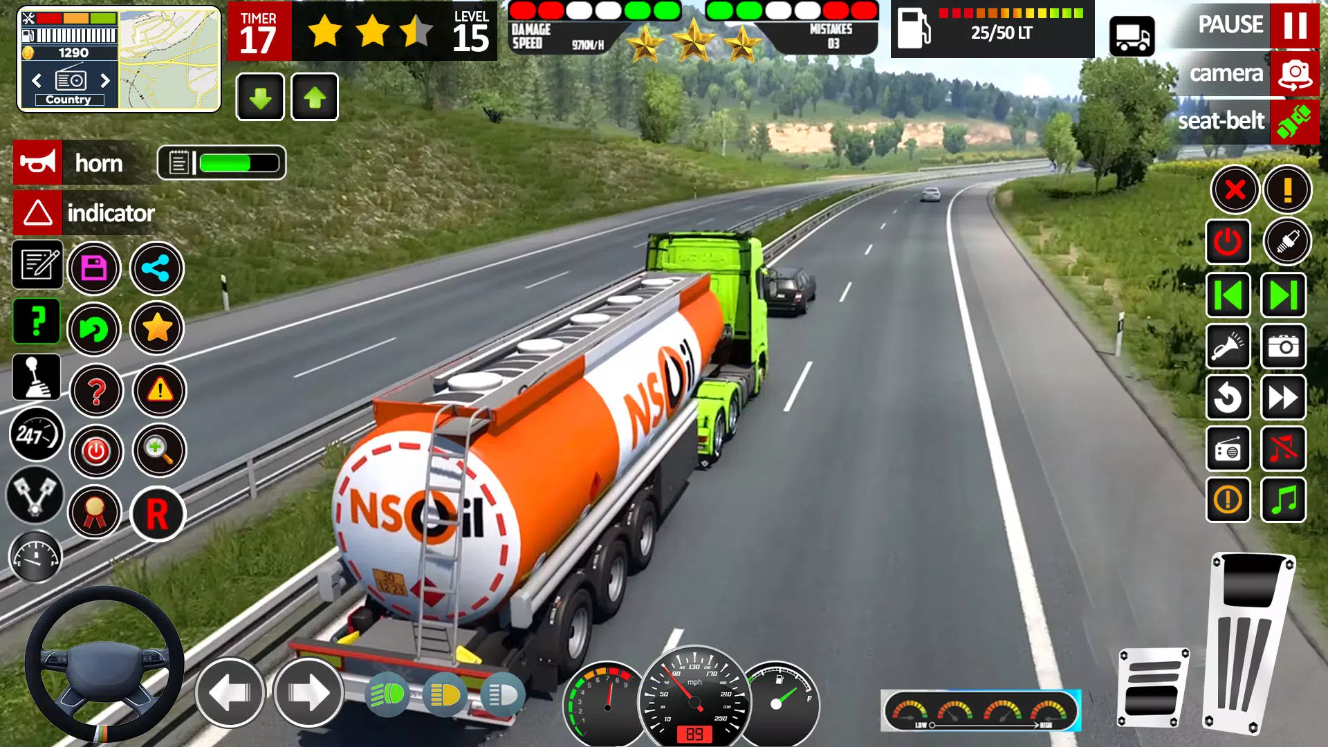 Cargo Truck Real Oil Tanker Screenshot 2