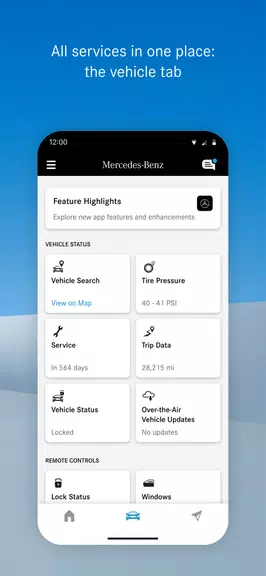 Mercedes me connect (USA) スクリーンショット 2