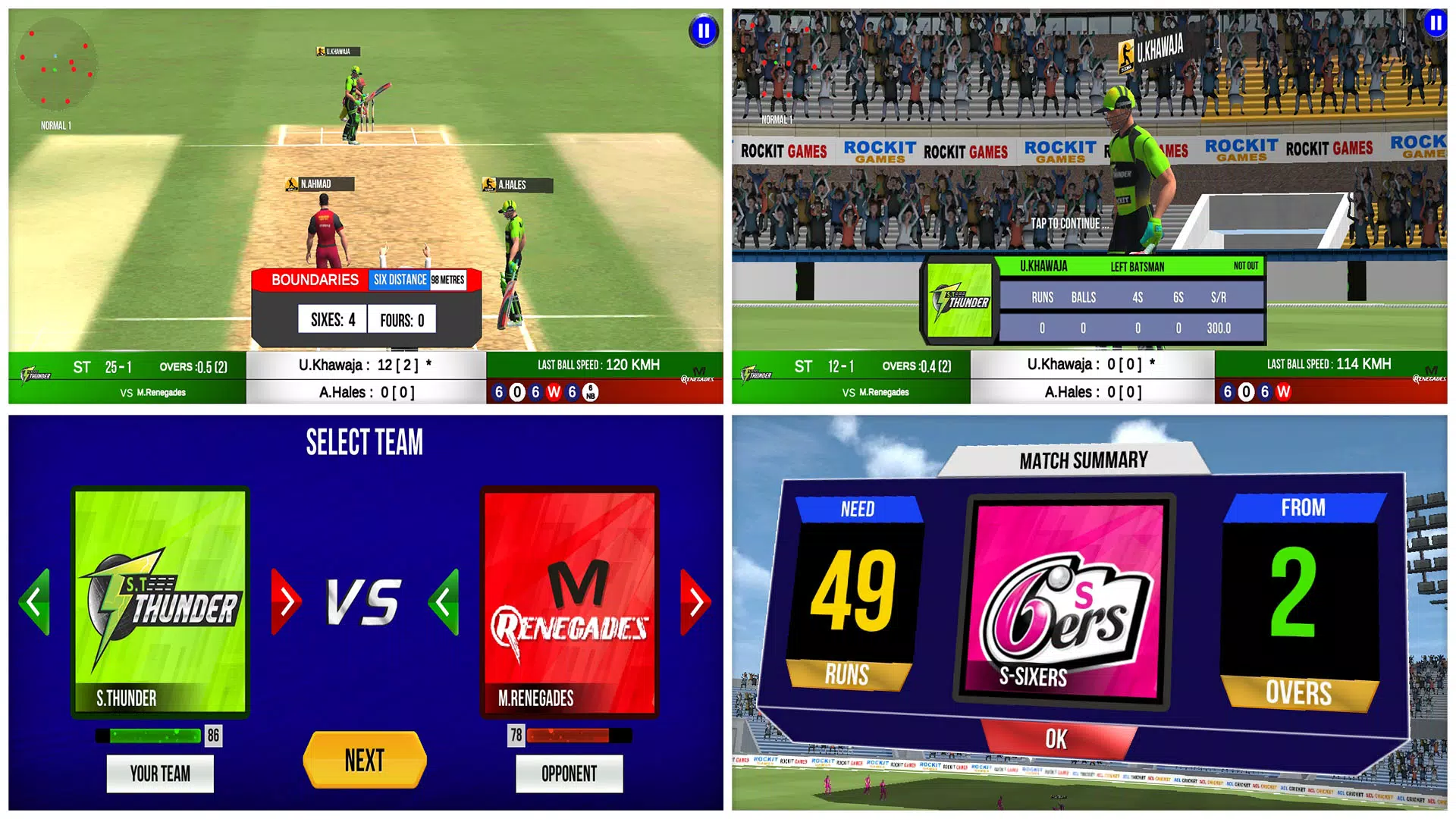 Aussie T20 Cricket Game 2023 Captura de tela 3