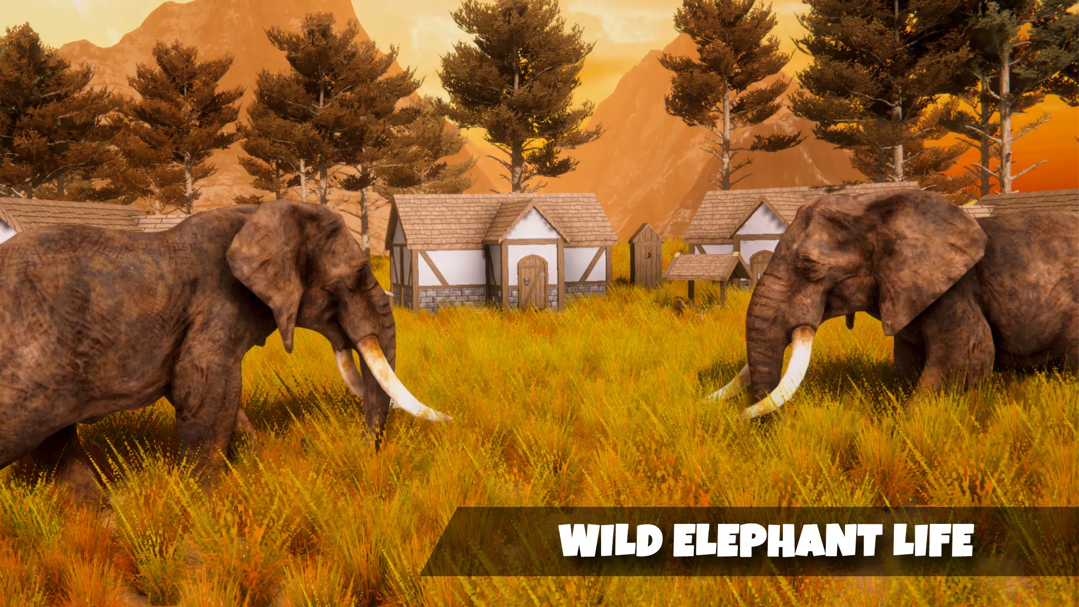 Elephant Simulator Wild Life ဖန်သားပြင်ဓာတ်ပုံ 1