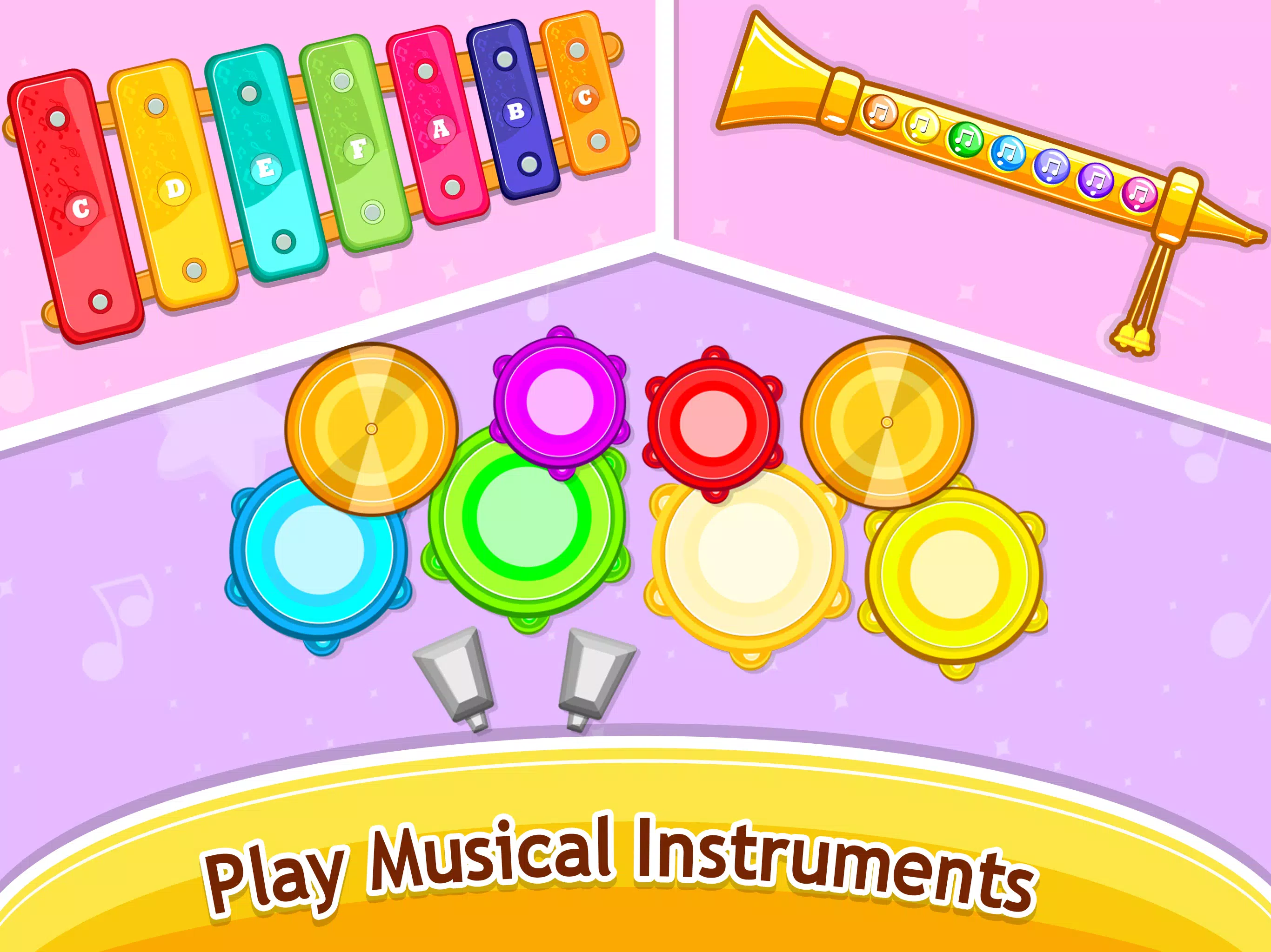 Kids Music piano - games Ảnh chụp màn hình 1