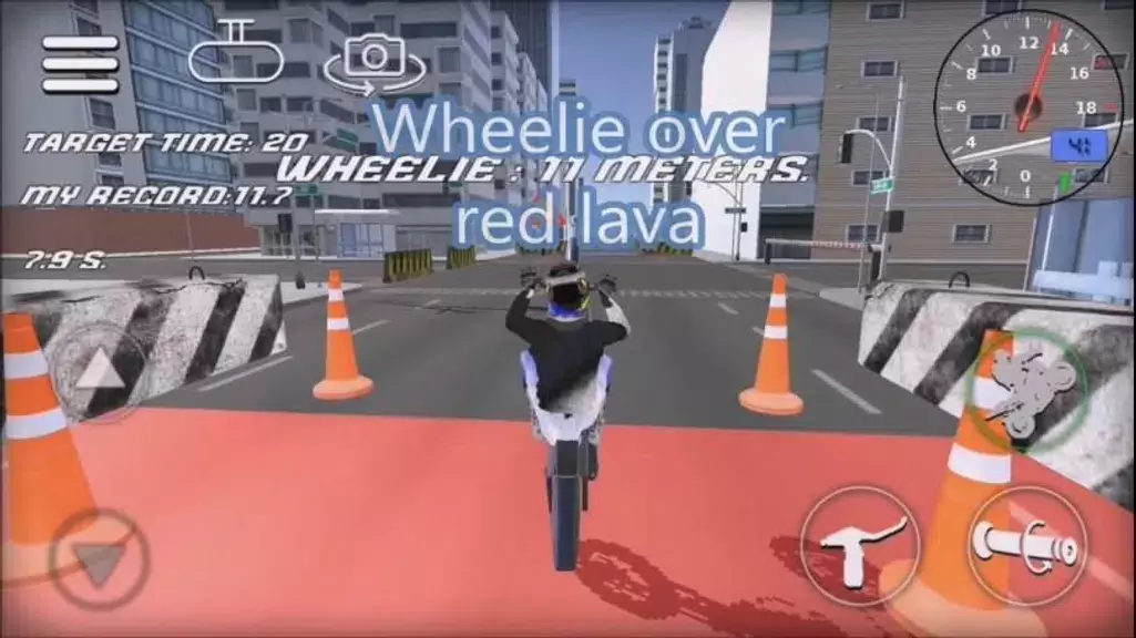 Wheelie Bike 3D game スクリーンショット 3