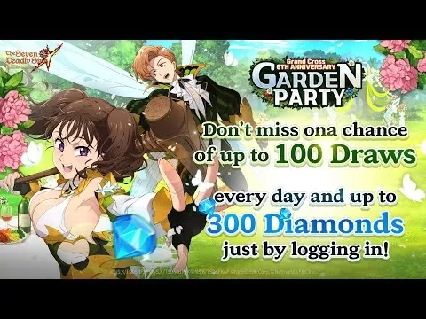 The Seven Deadly Sins Grand Cross 6th Anniversary Celebration