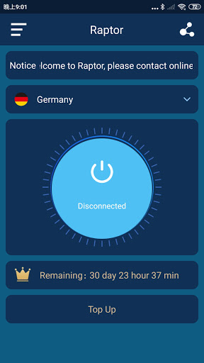 RaptorVPN應用截圖第0張