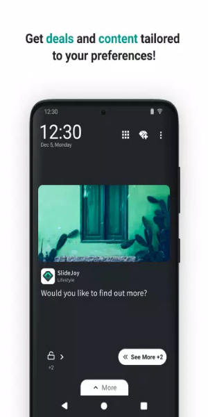 Slidejoy - Lockscreen Cash Rewards Zrzut ekranu 1