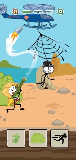 Stickman Escape: Choice Story Captura de pantalla 1