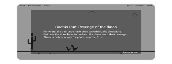 Cactus Run Classic - Dino jump應用截圖第0張