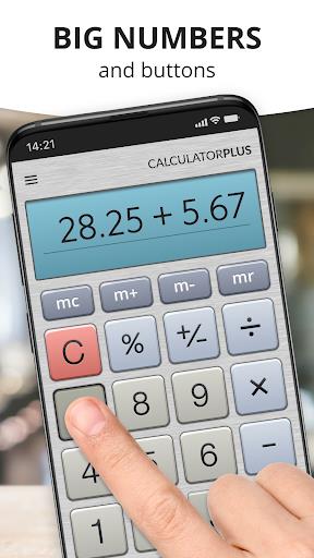 Calculator Plus with History (MOD) স্ক্রিনশট 3