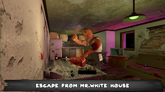 Mr. White: Meat Escape Prison Captura de tela 0