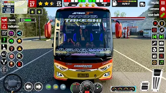 American Bus Game Simulator 3D Capture d'écran 2