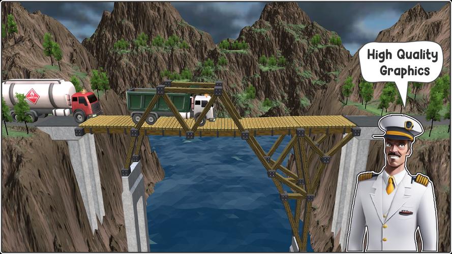 Master Bridge Constructor Captura de pantalla 0