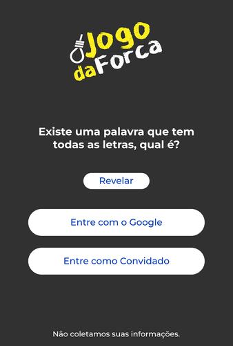 Jogo da Forca স্ক্রিনশট 1