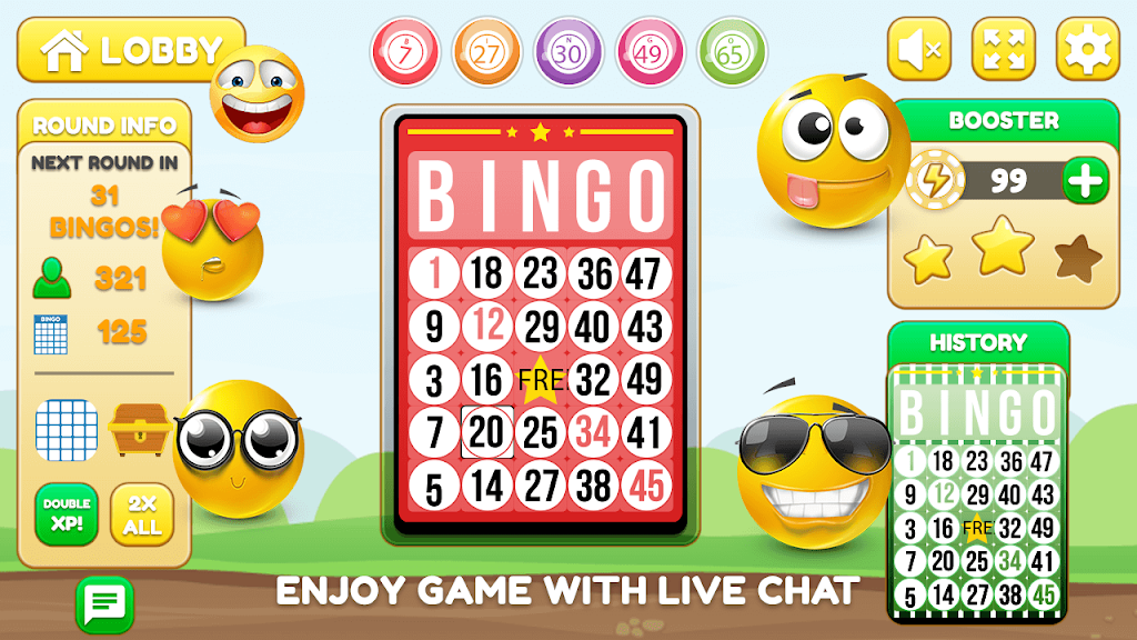 Bingo King-Free Bingo Games-Bingo Party-Bingo स्क्रीनशॉट 2
