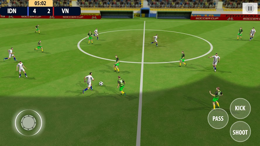 Soccer Hero: Football Game スクリーンショット 1