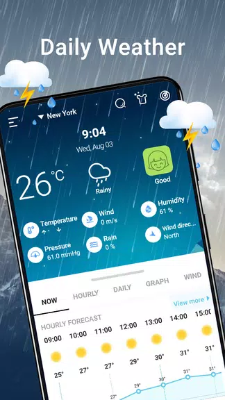 Weather Chart: Tomorrow, Today应用截图第1张