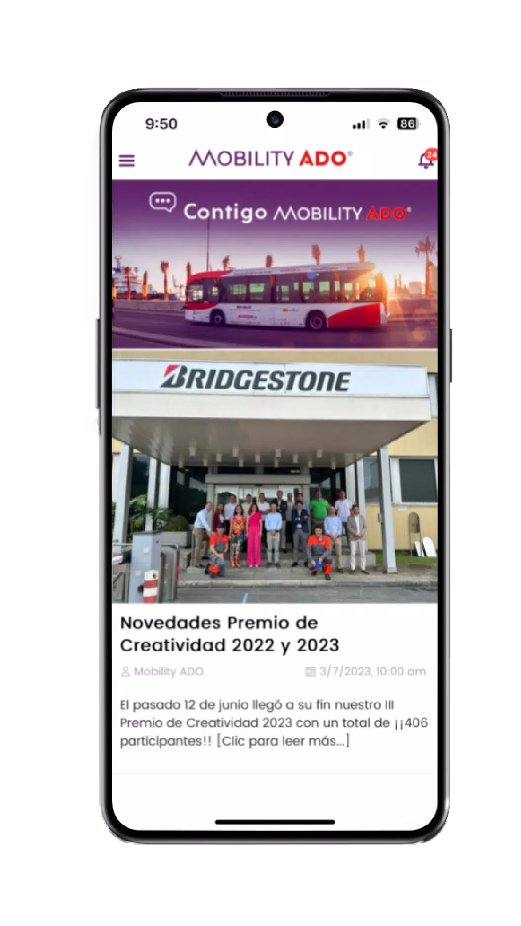 MobilityADO ConectADOs 2.0 Screenshot 1