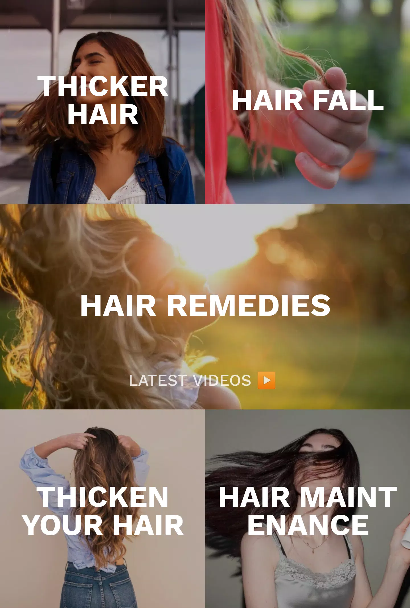 Schermata Haircare app for women 2