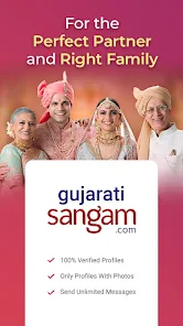 Gujarati Matrimony by Sangam Schermafbeelding 0