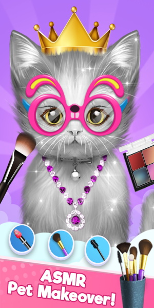 Cat Doctor: ASMR Salon Makeup Screenshot 2