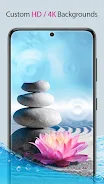 Water Drop Live Wallpaper ဖန်သားပြင်ဓာတ်ပုံ 3