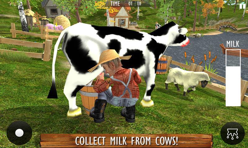 Little Farmer City: Farm Games Ảnh chụp màn hình 0