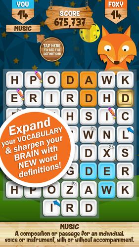 Words with Foxy Скриншот 1