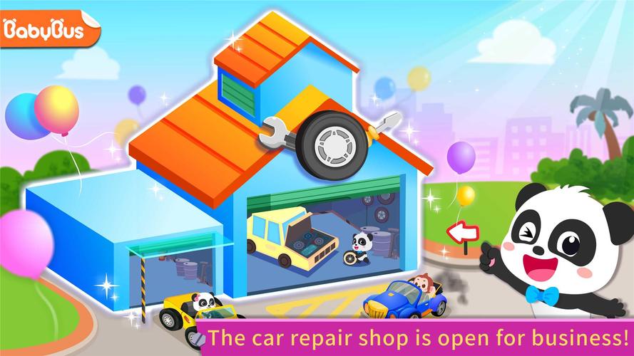 Little Panda's Car Repair স্ক্রিনশট 0