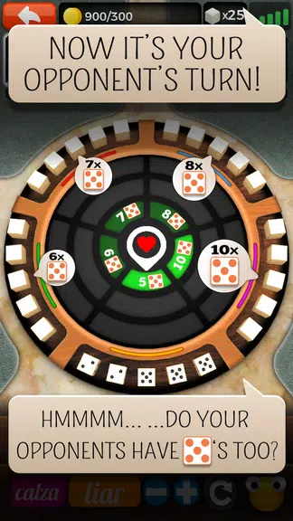 Liar's Dice Online Multiplayer 스크린샷 1