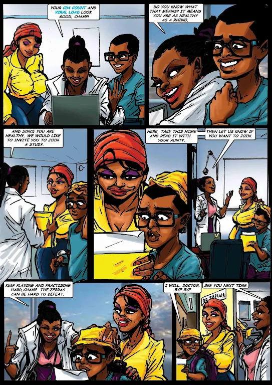 Botswana Baylor Comic Book Setswana Screenshot 2