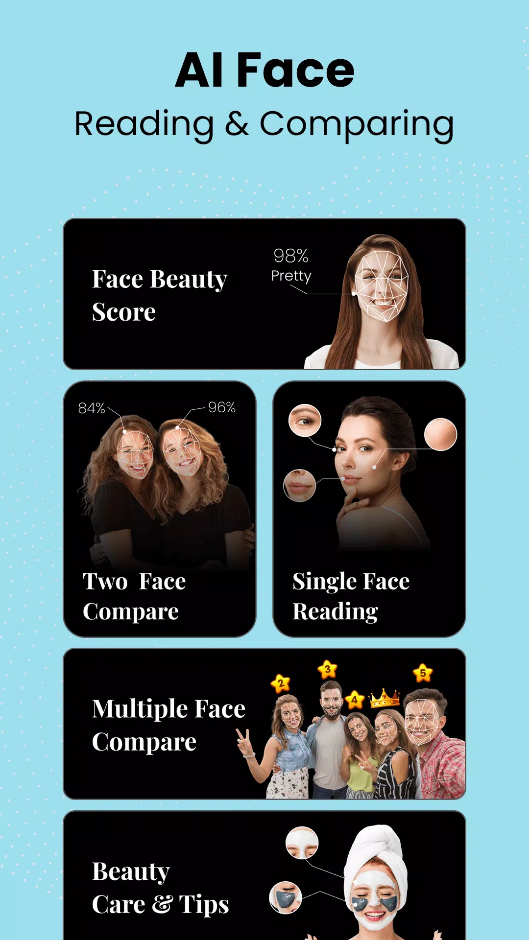 Face Beauty Score Calc & Tips Schermafbeelding 2